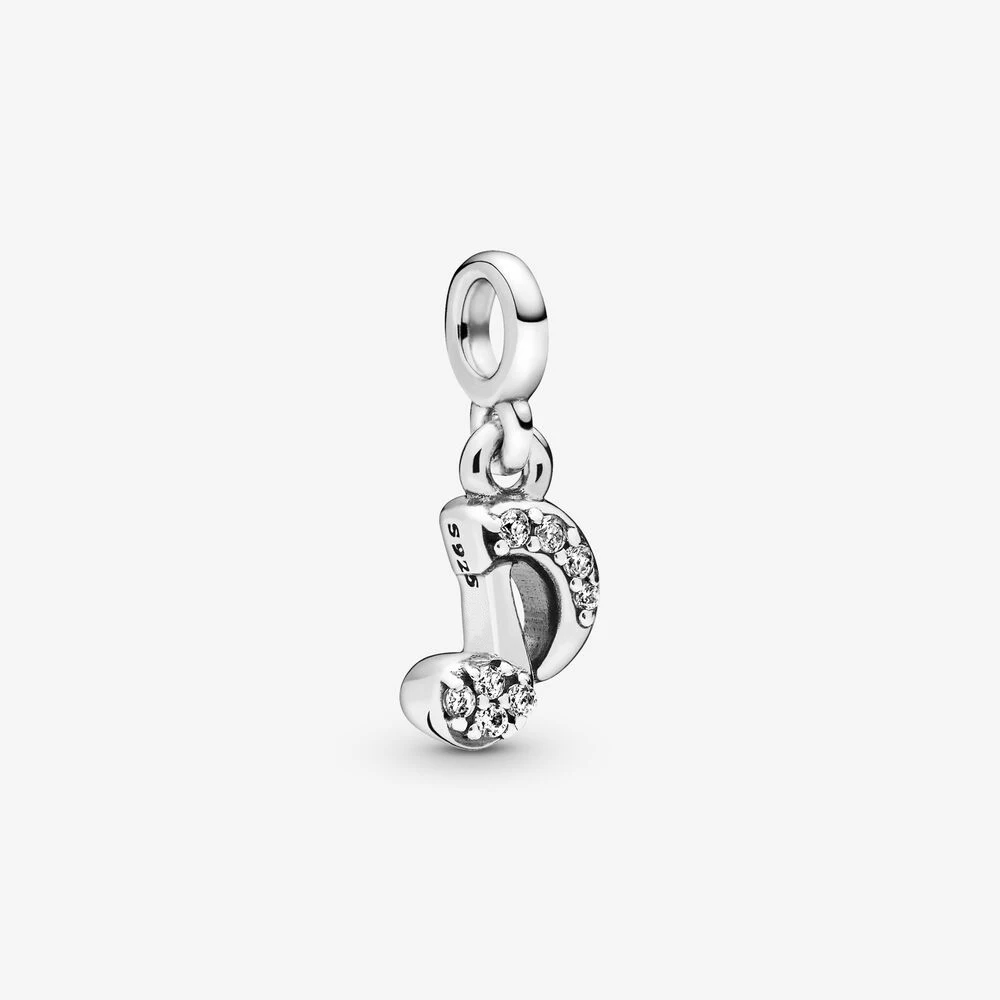

Genuine 925 Sterling Silver My Musical Note Dangle Charms Fits Europe Me Bracelet Small Hole Metal Beads for Jewelry Making