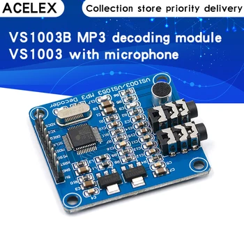 VS1003B VS1053 MP3 Module Development Board Onboard recording Function Development Board
VS1003B VS1053 MP3 Module Development Board Onboard recording Function Development Board