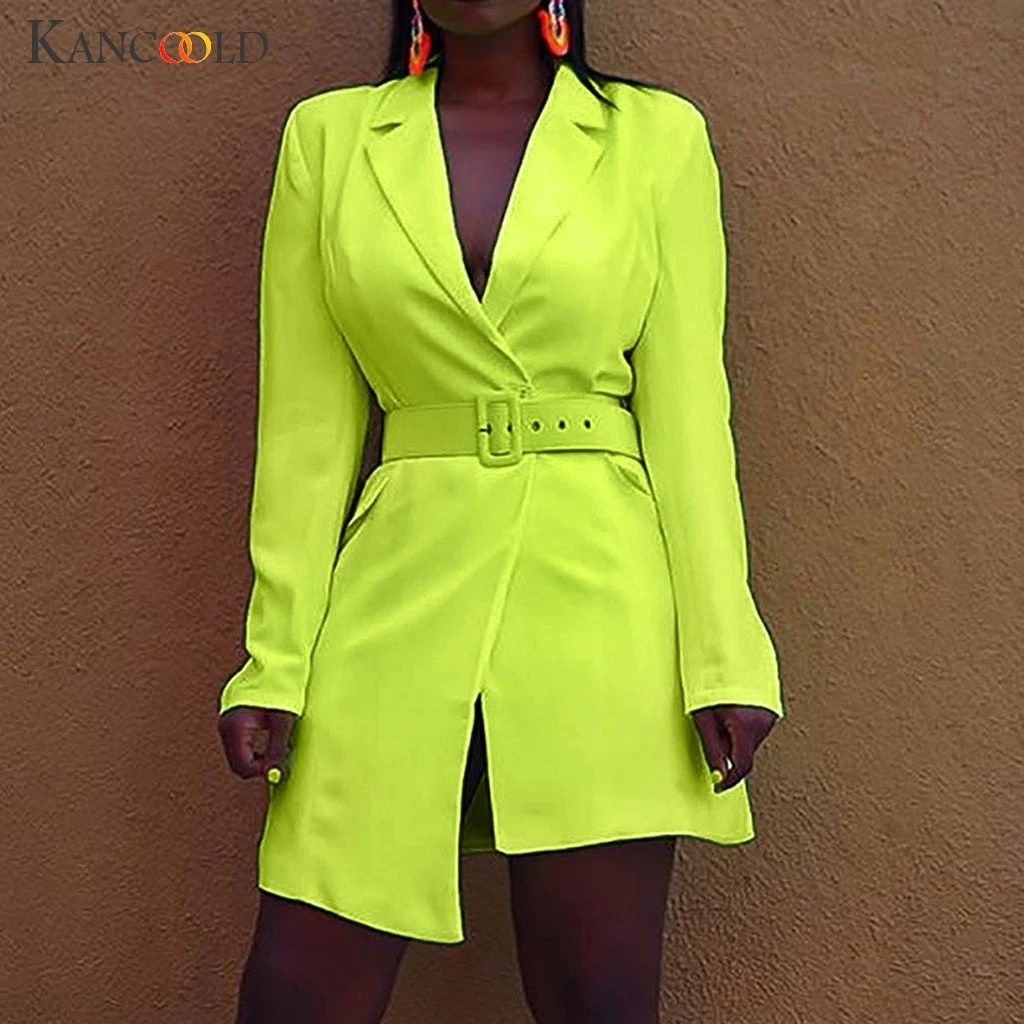 KANCOOLD coats Fashion Long Sleeve Solid Bandage Fit Office Work Dress Coat Bodycon Sashes new coats and jackets women 2019AUG29
KANCOOLD coats Fashion Long Sleeve Solid Bandage Fit Office Work Dress Coat Bodycon Sashes new coats and jackets women 2019AUG29