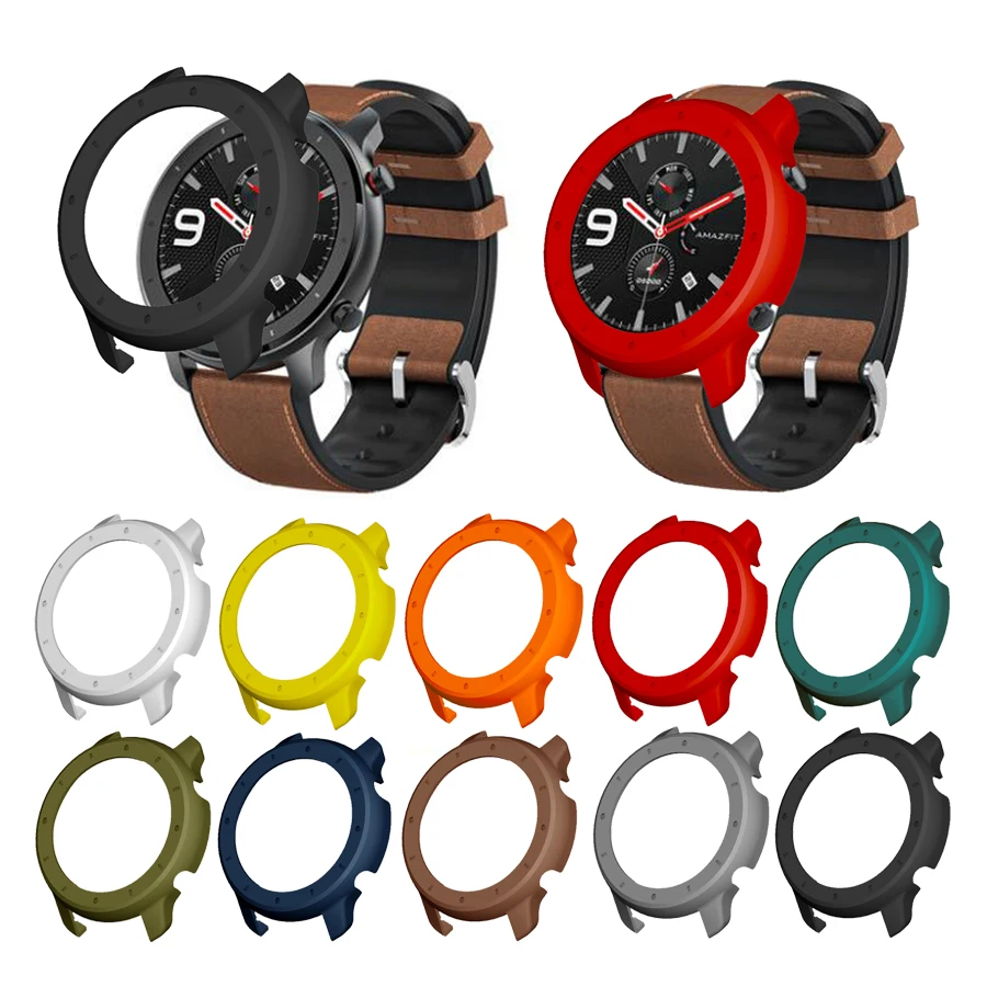 Защитный чехол для Xiaomi Amazfit GTR 47 мм жесткий защитный из поликарбоната аксессуары