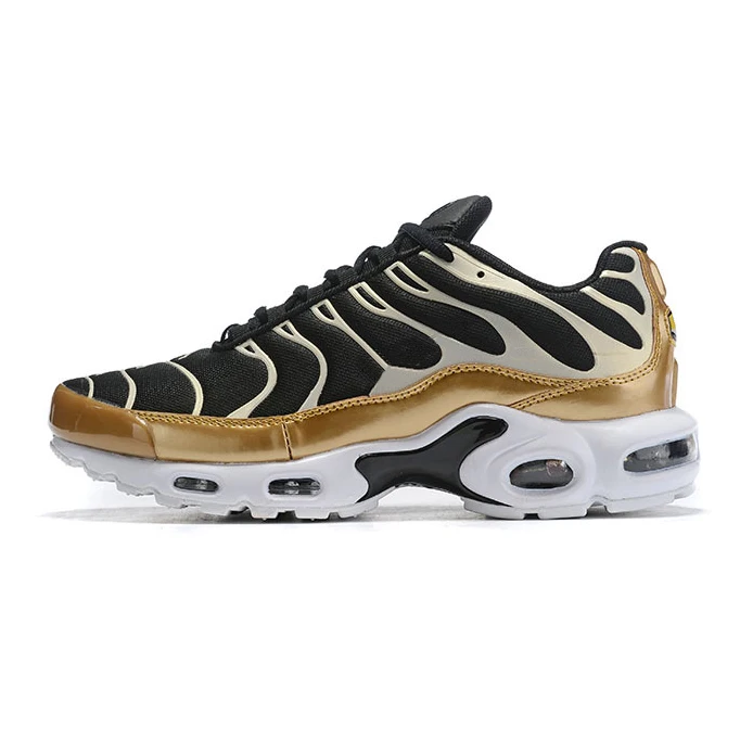 tn shoes black and gold