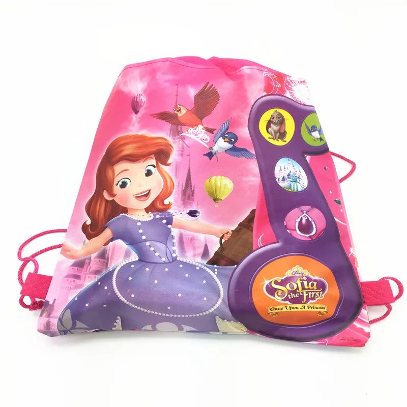sofia the first cartoon 1pcs non-woven drawstring bag travel storage package cartoon school backpack for girls children
sofia the first cartoon 1pcs non-woven drawstring bag travel storage package cartoon school backpack for girls children
