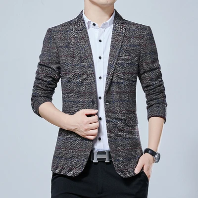 2020 Spring Autumn Luxury Men Blazers New Fashion Brand High Quality Slim Fit Suit Chinese Jacket
2020 Spring Autumn Luxury Men Blazers New Fashion Brand High Quality Slim Fit Suit Chinese Jacket