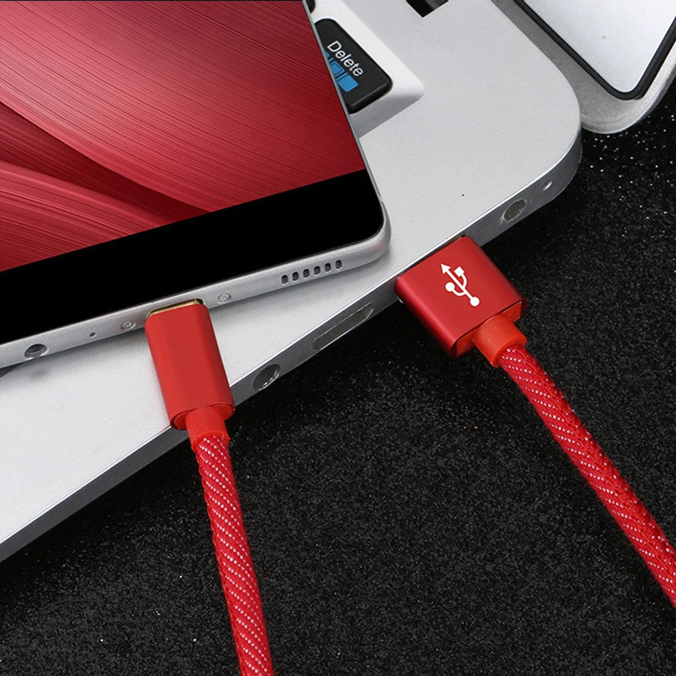 3A кабель USB Type C с функцией быстрой зарядки Micro для подключения кабеля к кабелю Xiaomi