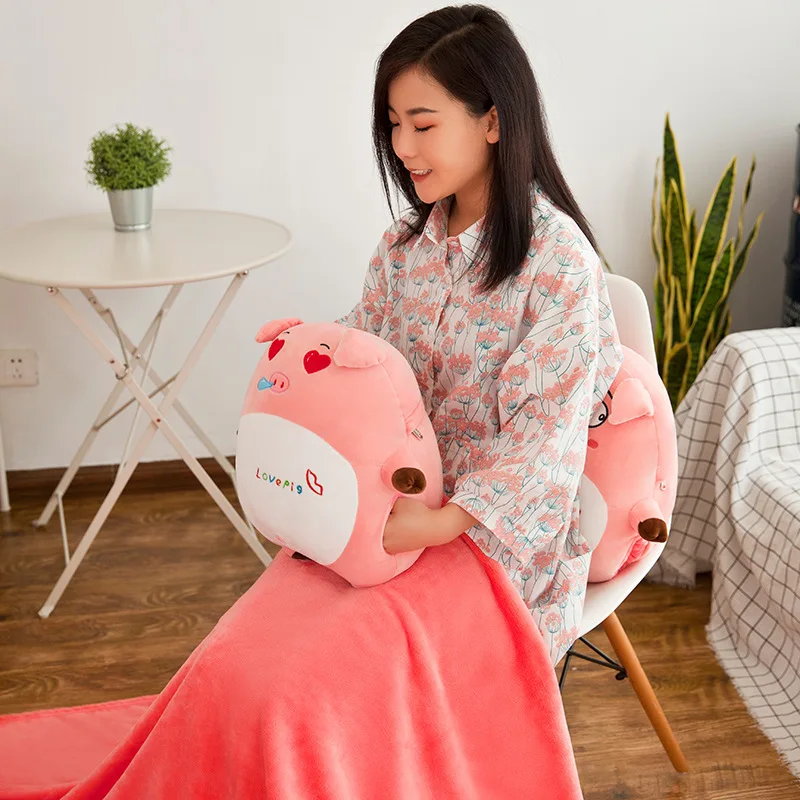 Lower Rack Expression Pigskin Airable Cover Pillow Blanket Subnet Red Douyin Pillow Blanket Three-in-One Car kao zhen dian Siest
Lower Rack Expression Pigskin Airable Cover Pillow Blanket Subnet Red Douyin Pillow Blanket Three-in-One Car kao zhen dian Siest