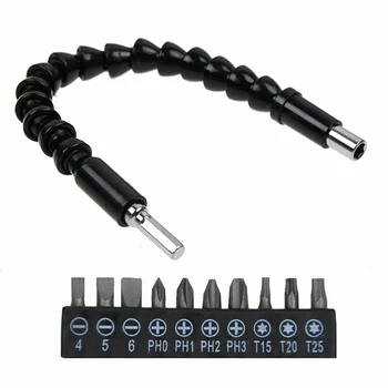 26PCS Edition Flexible Ratchet Screwdriver Extension Assorted Bits Sockets Kit Socket Set Magnetic Drill Bit Holder Right Angle
26PCS Edition Flexible Ratchet Screwdriver Extension Assorted Bits Sockets Kit Socket Set Magnetic Drill Bit Holder Right Angle