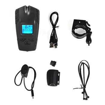 Waterproof Bicycle Light USB Charging Bike Front Light Flashlight Handlebar Cycling with Horn Speed Meter LCD Sn
Waterproof Bicycle Light USB Charging Bike Front Light Flashlight Handlebar Cycling with Horn Speed Meter LCD Sn