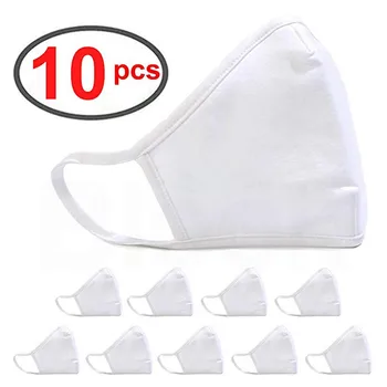 10pcs Reusable Dustproof Dust Pm2.5 Windproof Foggy Haze Pollution Respirator Washable Breathable Cotton Topmask Face Cover New
10pcs Reusable Dustproof Dust Pm2.5 Windproof Foggy Haze Pollution Respirator Washable Breathable Cotton Topmask Face Cover New