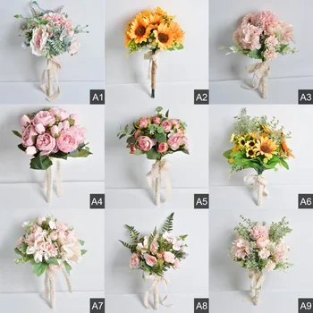 Holding Flowers Mariage Suppliess Artificial Flowers Silk Flower Decoration, Sunflowers Fake Flowers, Wedding Decorations
Holding Flowers Mariage Suppliess Artificial Flowers Silk Flower Decoration, Sunflowers Fake Flowers, Wedding Decorations