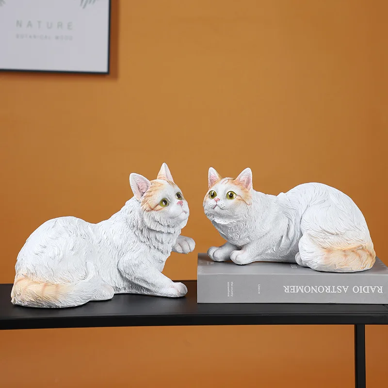 Nordic Creative Resin Cat Sculpture Ornaments Living Room Office Desktop Furnishings Crafts Home Decoration Accessories Modern
Nordic Creative Resin Cat Sculpture Ornaments Living Room Office Desktop Furnishings Crafts Home Decoration Accessories Modern