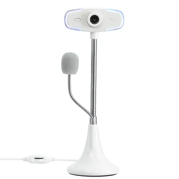 LED HD Webcam USB2.0 Desktop Web Cam Computer Camera With Microphone Vertical Camera Video Call PC Camera 427#2
LED HD Webcam USB2.0 Desktop Web Cam Computer Camera With Microphone Vertical Camera Video Call PC Camera 427#2