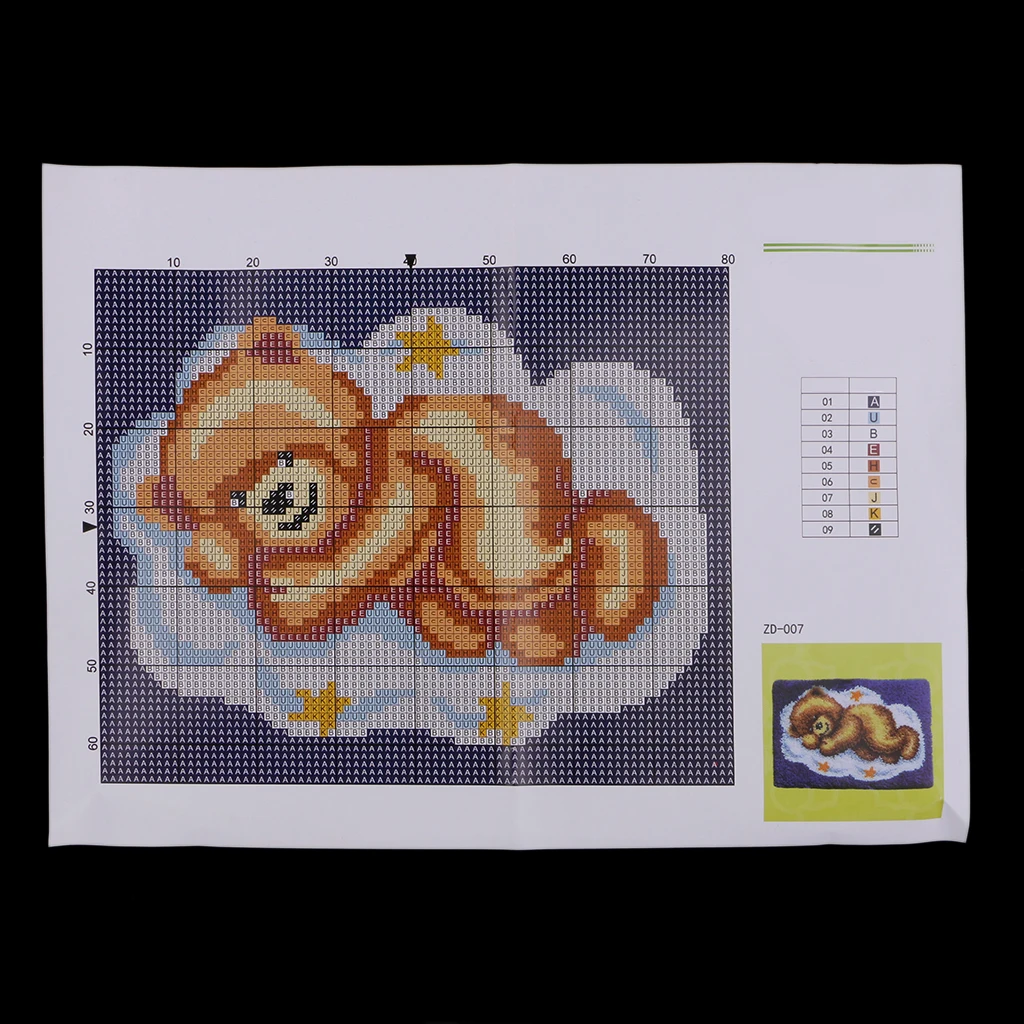 Bear Latch Hook Rug Kits Crochet Needlework Crafts With Instruction For Kids Bear Latch Hook Rug Kits Crochet Needlework Crafts With Instruction For Kids
