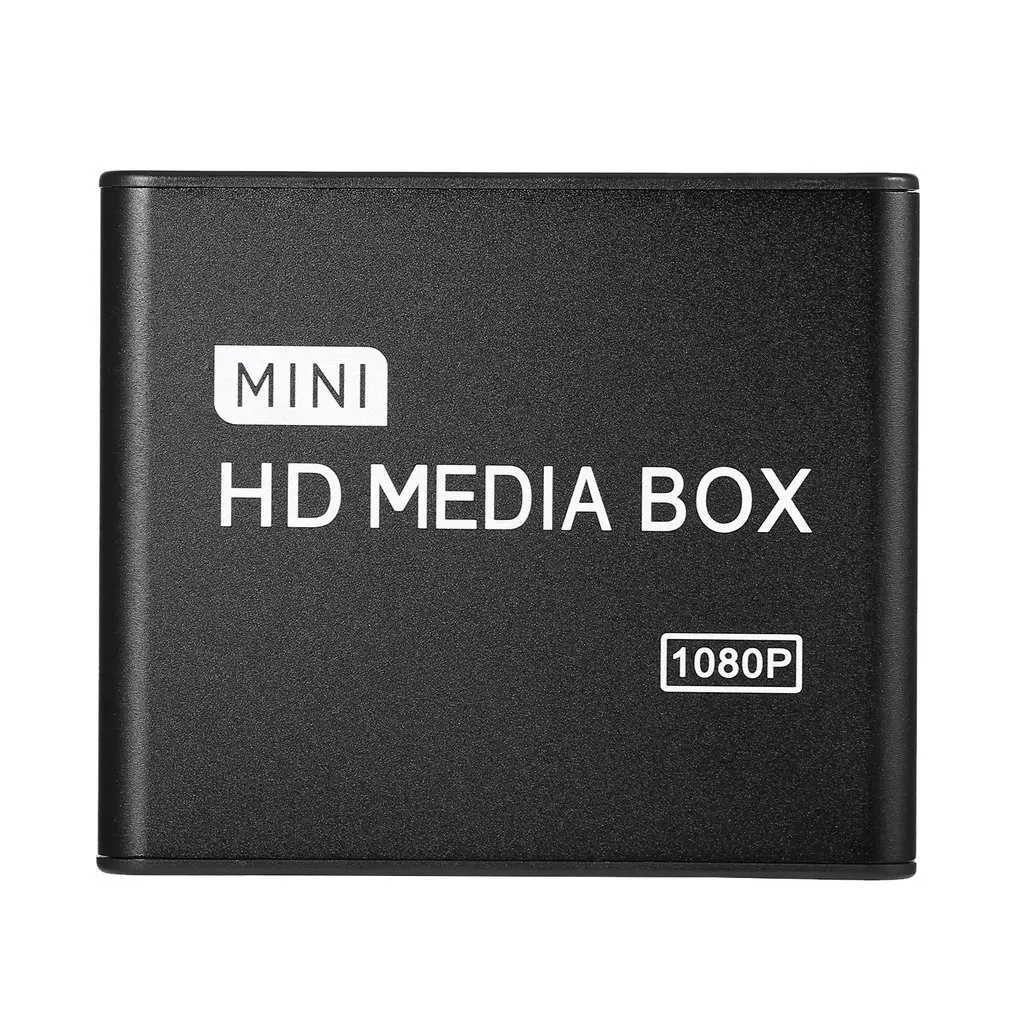 

Mini Full 1080p HD Media Player Box MPEG/MKV/H.264 HDMI AV USB + Remote Support MKV / RM-SD / USB / SDHC / MMC HDD-HDMI