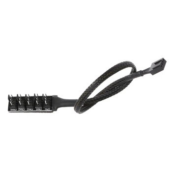 1 To 5 4-Pin Molex TX4 PWM CPU Cooling Fan Splitter Adapter Braided Power Cable T3LB
1 To 5 4-Pin Molex TX4 PWM CPU Cooling Fan Splitter Adapter Braided Power Cable T3LB