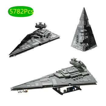 IN STOCK 81098 5782Pcs Star Toys Wars 75252 UCS Imperial Star Destroyer Building Blocks Bricks Kids Christmas Toys Gifts 05027
IN STOCK 81098 5782Pcs Star Toys Wars 75252 UCS Imperial Star Destroyer Building Blocks Bricks Kids Christmas Toys Gifts 05027