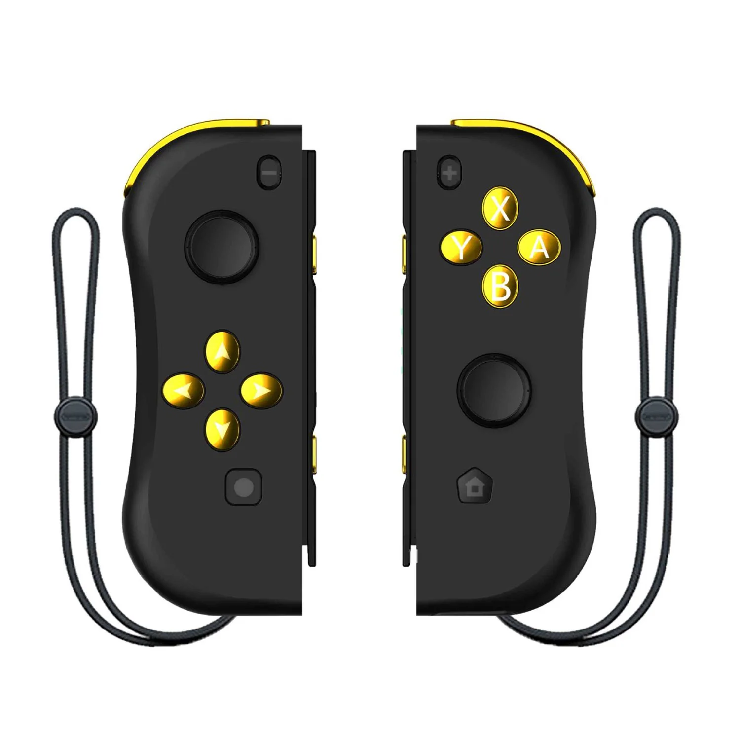 Bevigac 1 Pair Wireless Gamepad Controller Grips Handles with Gyro-Axis Dual-vibration Wrist Strap for Nintendo Switch
Bevigac 1 Pair Wireless Gamepad Controller Grips Handles with Gyro-Axis Dual-vibration Wrist Strap for Nintendo Switch