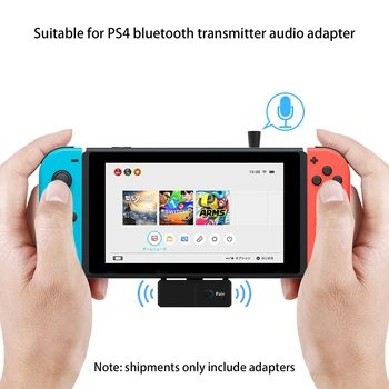 Bluetooth 5.0 Audio Transmitter Adapter EDR A2DP SBC Low Latency for Nintendo Switch PS4 Game Console TV PC USB Type-C
Bluetooth 5.0 Audio Transmitter Adapter EDR A2DP SBC Low Latency for Nintendo Switch PS4 Game Console TV PC USB Type-C