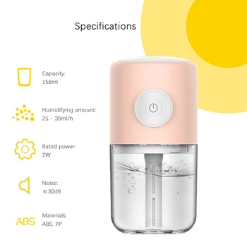 Deerma DEM LM08 Mini Home Car Mute Humidifier Colorful Lights Small Portable Aromatherapy More Lasting Power Protection 
Deerma DEM LM08 Mini Home Car Mute Humidifier Colorful Lights Small Portable Aromatherapy More Lasting Power Protection