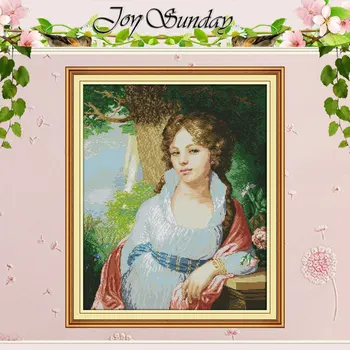 Girl Painting Patterns Counted Cross Stitch 11CT 14CT Cross Stitch Set Wholesale Cross-stitch Kit Embroidery Needlework
Girl Painting Patterns Counted Cross Stitch 11CT 14CT Cross Stitch Set Wholesale Cross-stitch Kit Embroidery Needlework