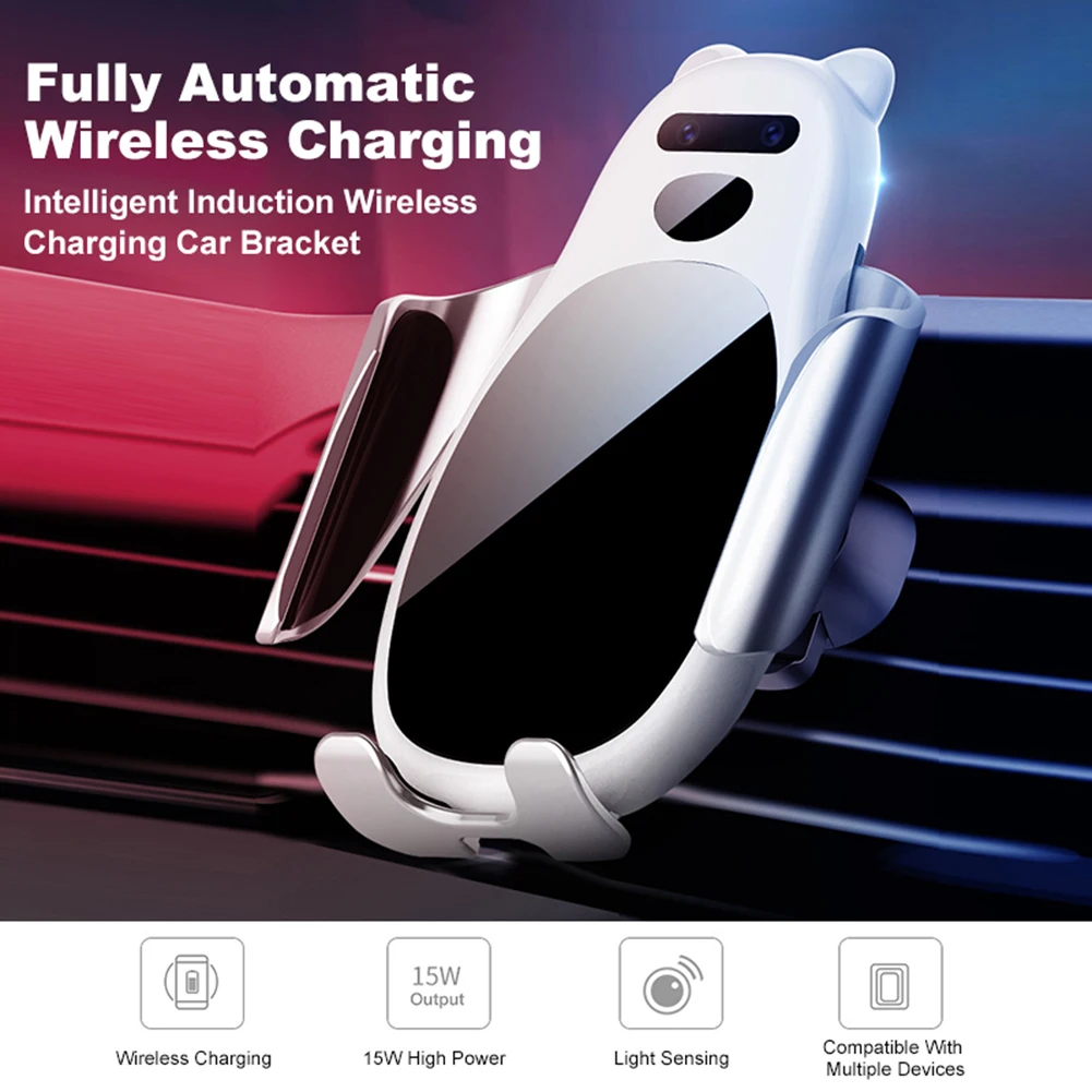 New C0 Infrared Automatic Induction Car Wireless Charger 15 Watt Quick Charging Vehicle-Mounted Holder For Iphone Xs Samsung S10
New C0 Infrared Automatic Induction Car Wireless Charger 15 Watt Quick Charging Vehicle-Mounted Holder For Iphone Xs Samsung S10