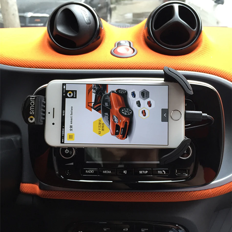 Smart 453 Fortwo smart 453 Forfour 360 Rotation Mobile Phone Holder car air vent mount GPS car mobile phone holder
Smart 453 Fortwo smart 453 Forfour 360 Rotation Mobile Phone Holder car air vent mount GPS car mobile phone holder