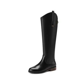 2019 Top Quality Genuine leather Women knee high Boots Wool Fur Snow Boots Warm Long Party Shoes Woman High Boots 
2019 Top Quality Genuine leather Women knee high Boots Wool Fur Snow Boots Warm Long Party Shoes Woman High Boots