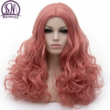 MSIWIGS Women's Long Wavy Cosplay Wigs Middle Part Line Heat Resistant Synthetic Wig Natural Purple Blue White Fake Hair
MSIWIGS Women's Long Wavy Cosplay Wigs Middle Part Line Heat Resistant Synthetic Wig Natural Purple Blue White Fake Hair