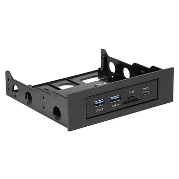 Multifunctional Extended CD Driver Panel 5.25/3.5'' Floppy Front Panel with Type-C Dual USB3.0 Ports SD TF Card Slot
Multifunctional Extended CD Driver Panel 5.25/3.5'' Floppy Front Panel with Type-C Dual USB3.0 Ports SD TF Card Slot