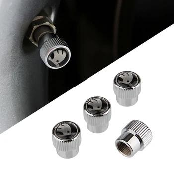 4pcs Valve Stem Dust Caps For Skoda Octavia A7 Superb 2 Fabia Rapid Yeti Kodiaq Kamiq Exterior Automobiles Wheels Decoration 
4pcs Valve Stem Dust Caps For Skoda Octavia A7 Superb 2 Fabia Rapid Yeti Kodiaq Kamiq Exterior Automobiles Wheels Decoration
