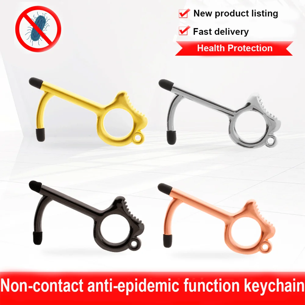 Safety Stylus Door Opener Without Touch Key Anti-bacterial Elevator Button Door Handle Multi-function Bottle Opener Non-contact
Safety Stylus Door Opener Without Touch Key Anti-bacterial Elevator Button Door Handle Multi-function Bottle Opener Non-contact
