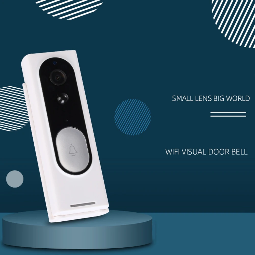 M13 Anti-theft Wireless Doorbell Remote Monitoring Visible Easy Install Security Alarm Home Video Two-way Intercom Real Time ABS
M13 Anti-theft Wireless Doorbell Remote Monitoring Visible Easy Install Security Alarm Home Video Two-way Intercom Real Time ABS