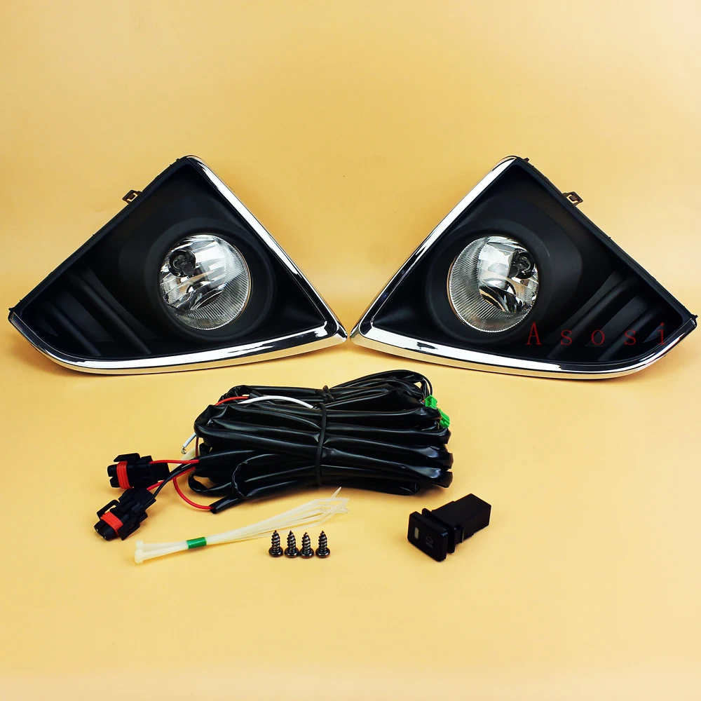 For Toyota Yaris Hatchback 2014 2015 2016 2017 Bumper Fog Light Full Kit Direct Replacement Car Lamp w/Bulb Switch Wiring Bezel
For Toyota Yaris Hatchback 2014 2015 2016 2017 Bumper Fog Light Full Kit Direct Replacement Car Lamp w/Bulb Switch Wiring Bezel