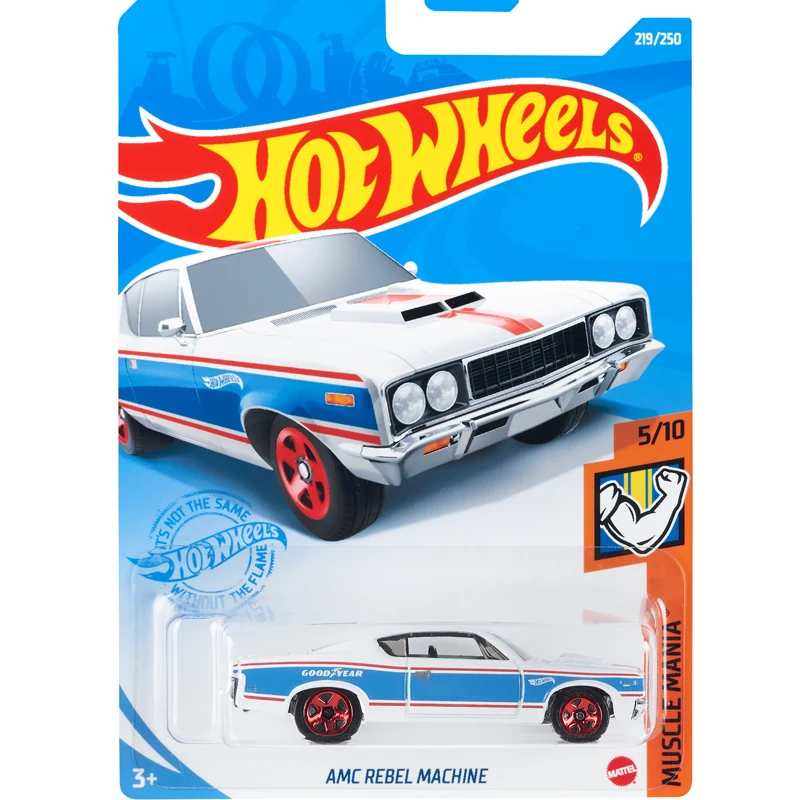 2021-219 Hot Wheels Cars AMC REBEL MACHINE 1/64 Metal Diecast Model Collection Toy Vehicles
2021-219 Hot Wheels Cars AMC REBEL MACHINE 1/64 Metal Diecast Model Collection Toy Vehicles