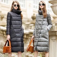 2021 Winter Casual Long Women Duck Down Jacket Warm Down Female Puffer Jacket Parka Light Ultra Coats Branded Thin Outerwear
2021 Winter Casual Long Women Duck Down Jacket Warm Down Female Puffer Jacket Parka Light Ultra Coats Branded Thin Outerwear