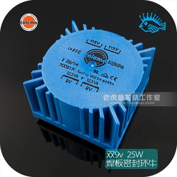 Double 9V 25W new original imported genuine TALEMA square PCB welding plate sealing ring cattle transformer 25VA
Double 9V 25W new original imported genuine TALEMA square PCB welding plate sealing ring cattle transformer 25VA
