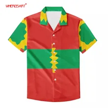 WHEREISTAR Men Loose Shirt Summer Short Sleeve T-shirt Flag of The Oromo Print Casual Men Tops Blouse Soft Comfortable 
WHEREISTAR Men Loose Shirt Summer Short Sleeve T-shirt Flag of The Oromo Print Casual Men Tops Blouse Soft Comfortable