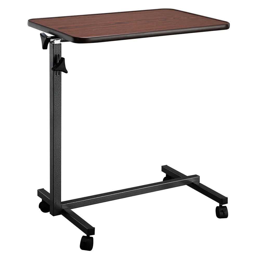 Multifunctional Adjustable Bedside Table MDF/Iron/4 Wheels With Brake, Dark Wood Grain Color
Multifunctional Adjustable Bedside Table MDF/Iron/4 Wheels With Brake, Dark Wood Grain Color