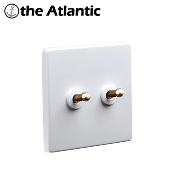 1 2 3 4 Gang 2 Way Retro Brass Toggle Light SwitchWhite Matte Plastic Frame Wall Power Lever Switch Lamp Light 10A 250V
1 2 3 4 Gang 2 Way Retro Brass Toggle Light SwitchWhite Matte Plastic Frame Wall Power Lever Switch Lamp Light 10A 250V