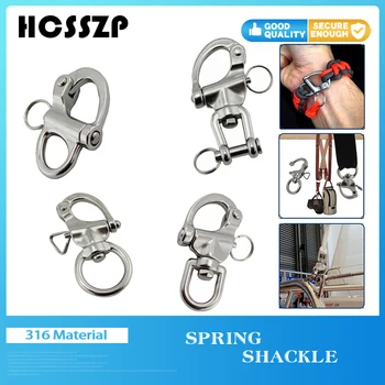 Marine Stainless Steel Eye Snap Hook Rigging Sailing Fixed Spring Swivel Boat Yacht Outdoor Anchor Chain Shackle Accessories
Marine Stainless Steel Eye Snap Hook Rigging Sailing Fixed Spring Swivel Boat Yacht Outdoor Anchor Chain Shackle Accessories