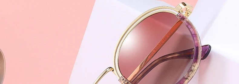 Sunglasses Women Vintage Round Sun Glasses Polarized Lens UV400 Anti Reflective Summer Polarized Women Snnglasses (2)