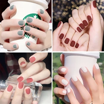 24 Matte Fake Nails Frosted Fake Nails Brown Short Green Square Head Premium Fake Nails
24 Matte Fake Nails Frosted Fake Nails Brown Short Green Square Head Premium Fake Nails
