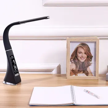Adjustible LED Office Desk Lamp LCD Display Touch Dimming Reading Table Lamp Light with Alarm Clock Calendar
Adjustible LED Office Desk Lamp LCD Display Touch Dimming Reading Table Lamp Light with Alarm Clock Calendar