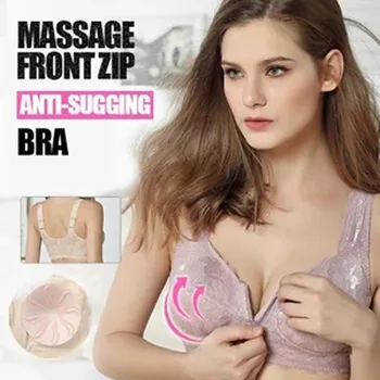 Multi-color Women's Bra Casual Front Zip Wire-Free Supportive Sleep Bra Adjustable Push Up Breathable Underwear Bras For Women
Multi-color Women's Bra Casual Front Zip Wire-Free Supportive Sleep Bra Adjustable Push Up Breathable Underwear Bras For Women