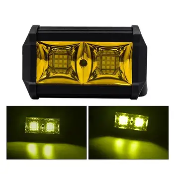 1 Pc 5 Inches 54W 18 LED Light Work Lamps Double Rows Waterproof Car Dome Light for Off-Road Motorcycle
1 Pc 5 Inches 54W 18 LED Light Work Lamps Double Rows Waterproof Car Dome Light for Off-Road Motorcycle