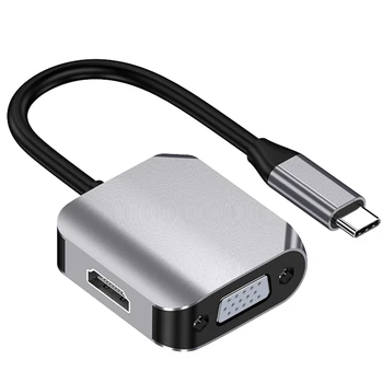 Type-C to HDMI 4K VGA Docking Station HDMI Adapter for for Samsung S9 Note9 Dex for Huawei P20 Projector TV
Type-C to HDMI 4K VGA Docking Station HDMI Adapter for for Samsung S9 Note9 Dex for Huawei P20 Projector TV