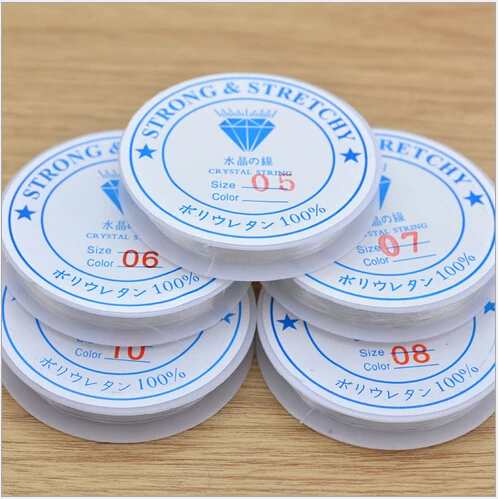 1PC DIY Crystal Beading Stretch Cord Elastic Line Transparent Clear Round Elastic Crystal Thread 0.4-1mm
1PC DIY Crystal Beading Stretch Cord Elastic Line Transparent Clear Round Elastic Crystal Thread 0.4-1mm