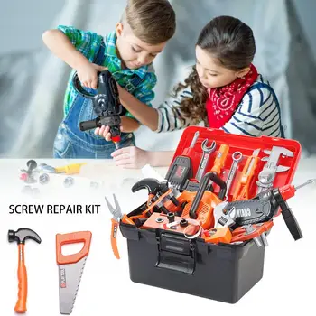 43PCS Kids Tool Set Electric Repair Screwdriver Toys Kit Simulation Pretend Play Tools Toy With Storage Box For Over 3 Years Old
43PCS Kids Tool Set Electric Repair Screwdriver Toys Kit Simulation Pretend Play Tools Toy With Storage Box For Over 3 Years Old