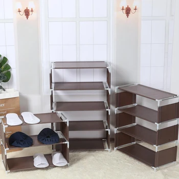 Shoe Rack Layers Dust Proof Portable Steel Stackable Multi Tiers Storage Non-Woven Fabrics Organizer Shoes Rack Shoe Storage
Shoe Rack Layers Dust Proof Portable Steel Stackable Multi Tiers Storage Non-Woven Fabrics Organizer Shoes Rack Shoe Storage