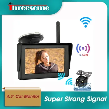 4.3'' Wireless Car Monitor Backup Camera Rear View Parking Monitoring System 12V Reversing Image for Pickup Truck Minivan
4.3'' Wireless Car Monitor Backup Camera Rear View Parking Monitoring System 12V Reversing Image for Pickup Truck Minivan