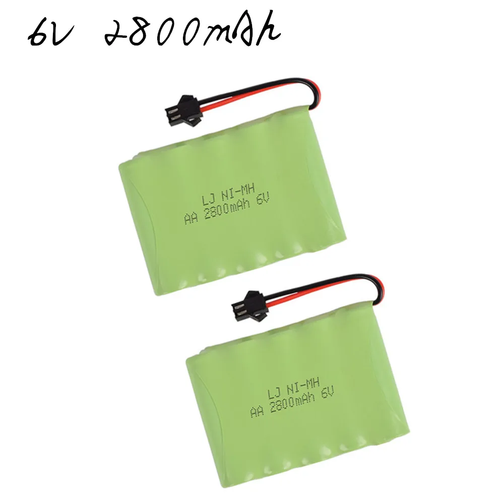 2PCS AA Battery 6 v 2800mAh NIMH Battery Group For Electric Toy Security Facilities For RC Toy Car Boat Gun Truck Trains 
2PCS AA Battery 6 v 2800mAh NIMH Battery Group For Electric Toy Security Facilities For RC Toy Car Boat Gun Truck Trains